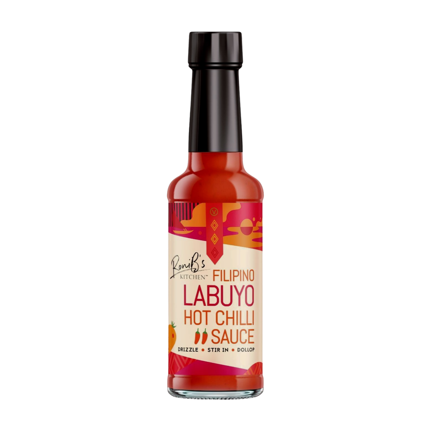 RoniB's Kitchen Filipino Labuyo Hot Chilli Sauce (6x335g)