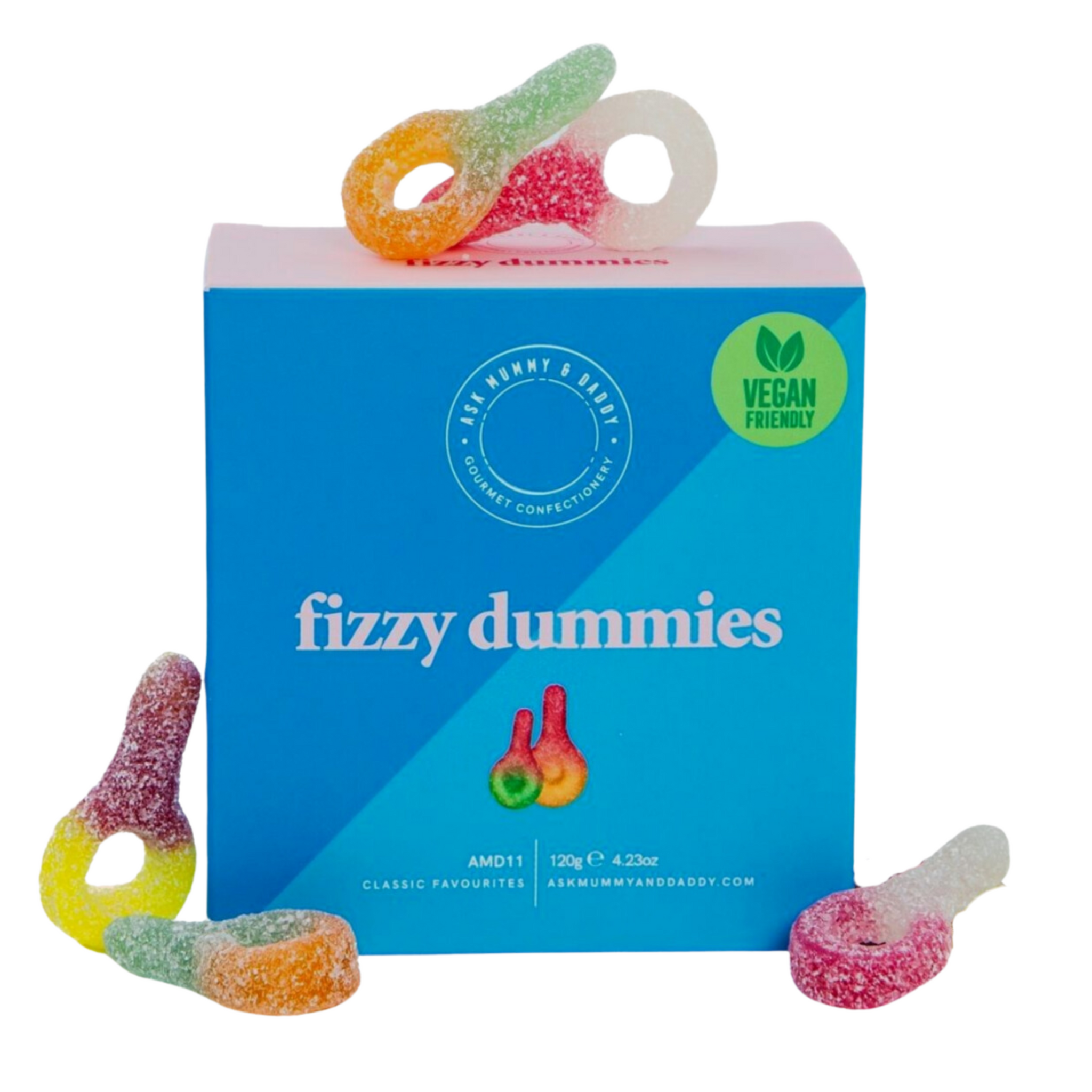 Ask Mummy & Daddy  Fizzy Dummies (10x120g)