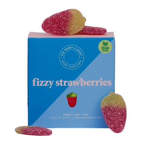Ask Mummy & Daddy  Fizzy Strawberries (10x120g)
