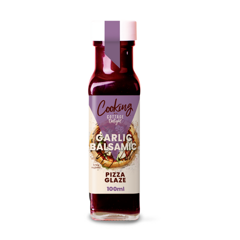 Cooking with Cottage Delight Garlic Balsamic Pizza Glaze (6x100ml)