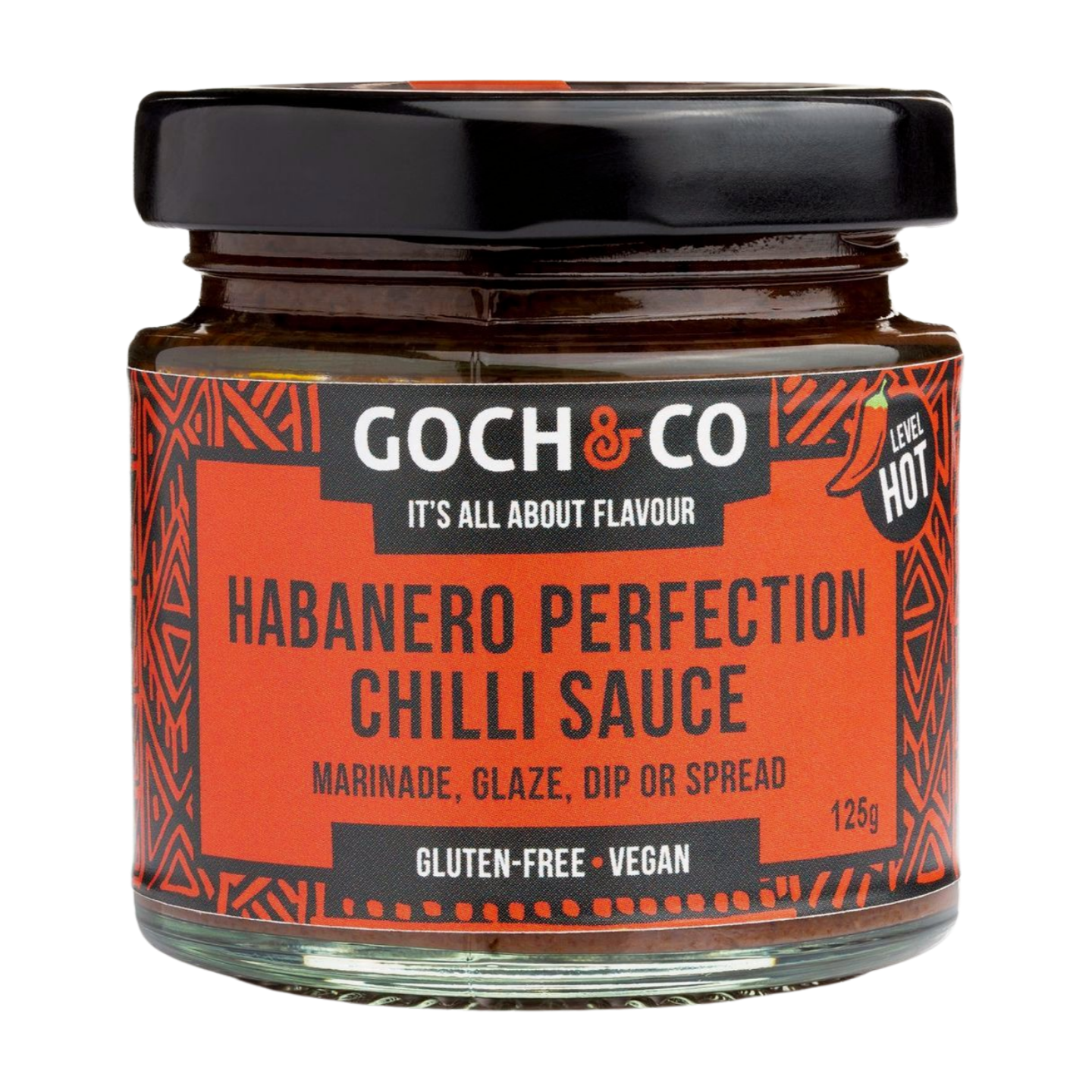 Goch & Co Habanero Perfection Chilli Sauce (6x125g)