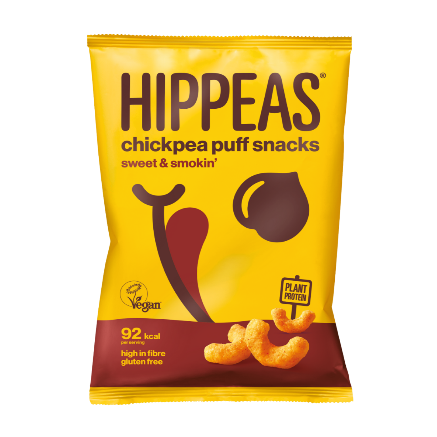 Hippeas Sweet & Smokin' Chickpea Puffs (10x78g)