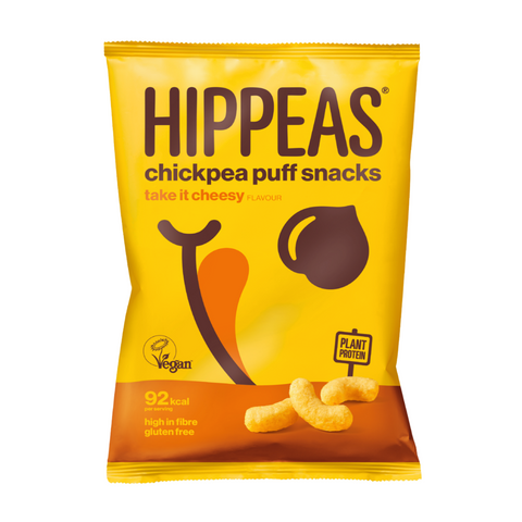 Hippeas Take it Cheesy Chickpea Puffs (10x78g)
