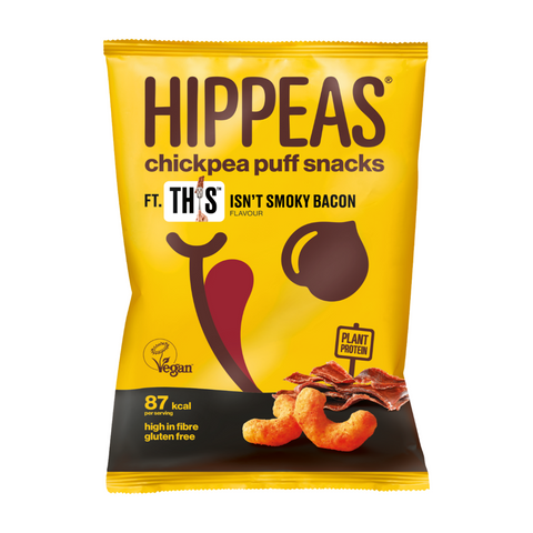 Hippeas Vegan Smoky Bacon Chickpea Puffs (24x22g)