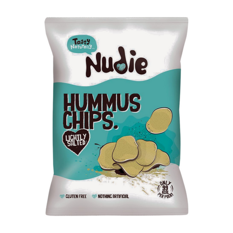 Nudie Snacks Salted Hummus Chips (24x20g)