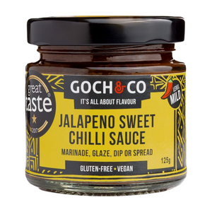 Goch & Co Jalapeno Sweet Chilli Sauce (6x125g)