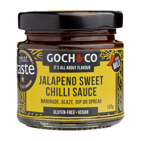 Goch & Co Jalapeno Sweet Chilli Sauce (6x125g)