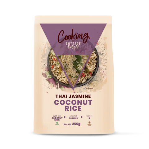 Cooking with Cottage Delight Thai Jasmine Coconut Rice (6x250g)