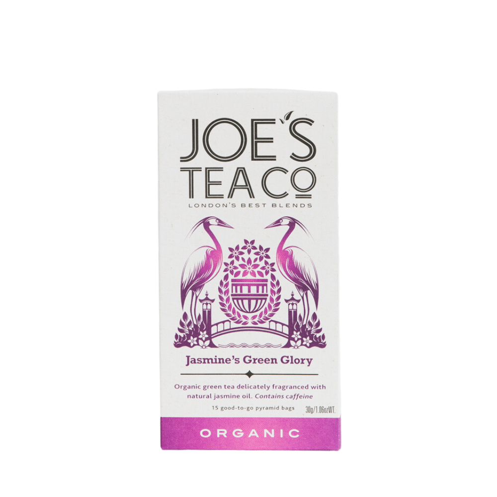 Joe's Tea Co Jasmine's Green Glory Organic Tea (6x15 Pyramids)
