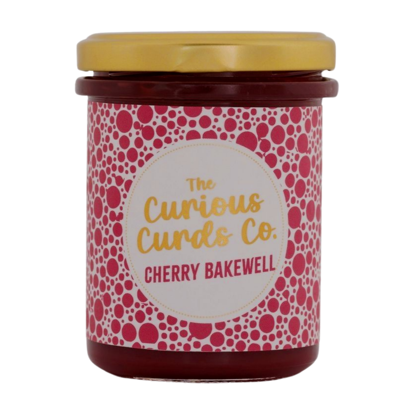 The Curious Curds Co. Cherry Bakewell Curd (12x210g)