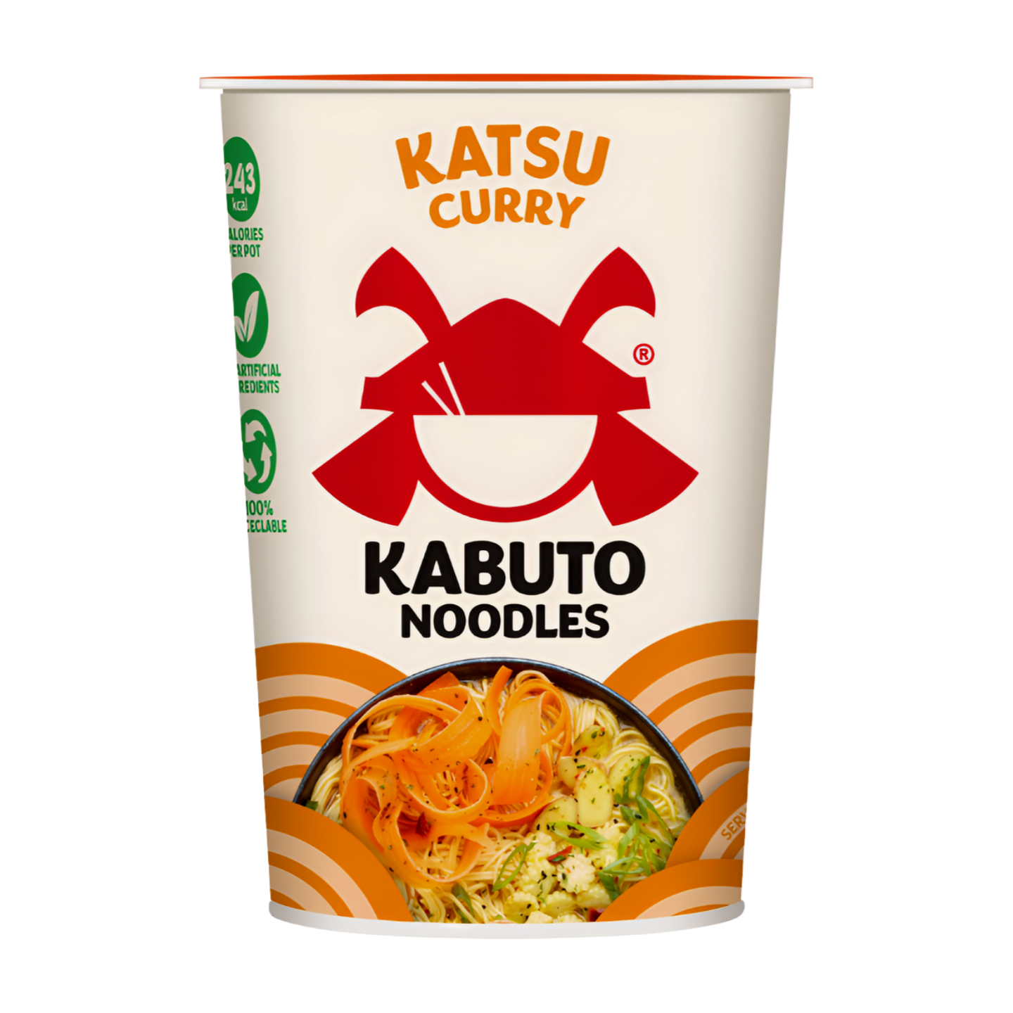 Kabuto Katsu Curry Noodles (6x65g)