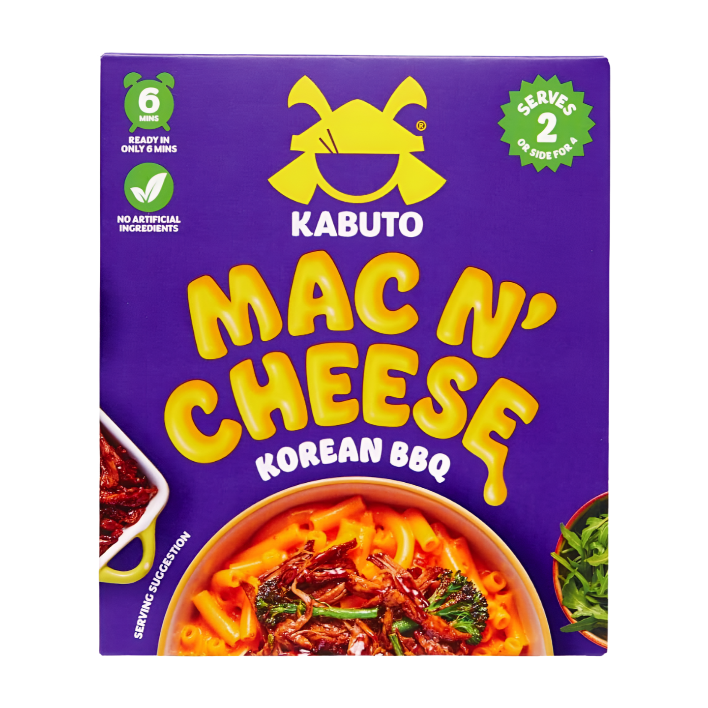 Kabuto Mac N' Cheese Korean BBQ Meal for 2 (6x200g)