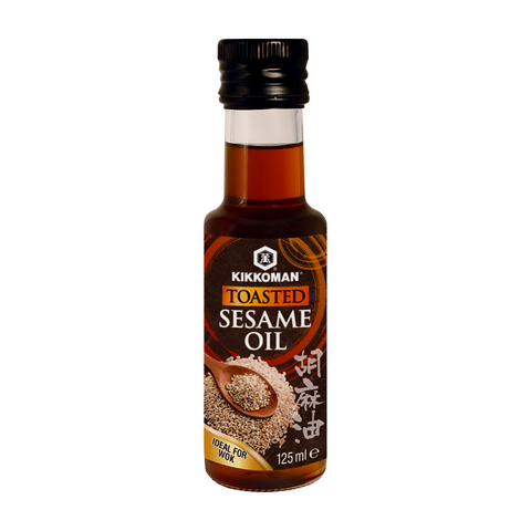 Kikkoman Toasted Sesame Oil (6x125ml)