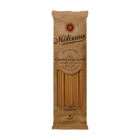 La Molisana Whole Wheat Spaghetti No. 15 (18x500g)