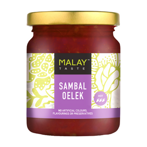 Malay Taste Sambal Oelek (6x185g)