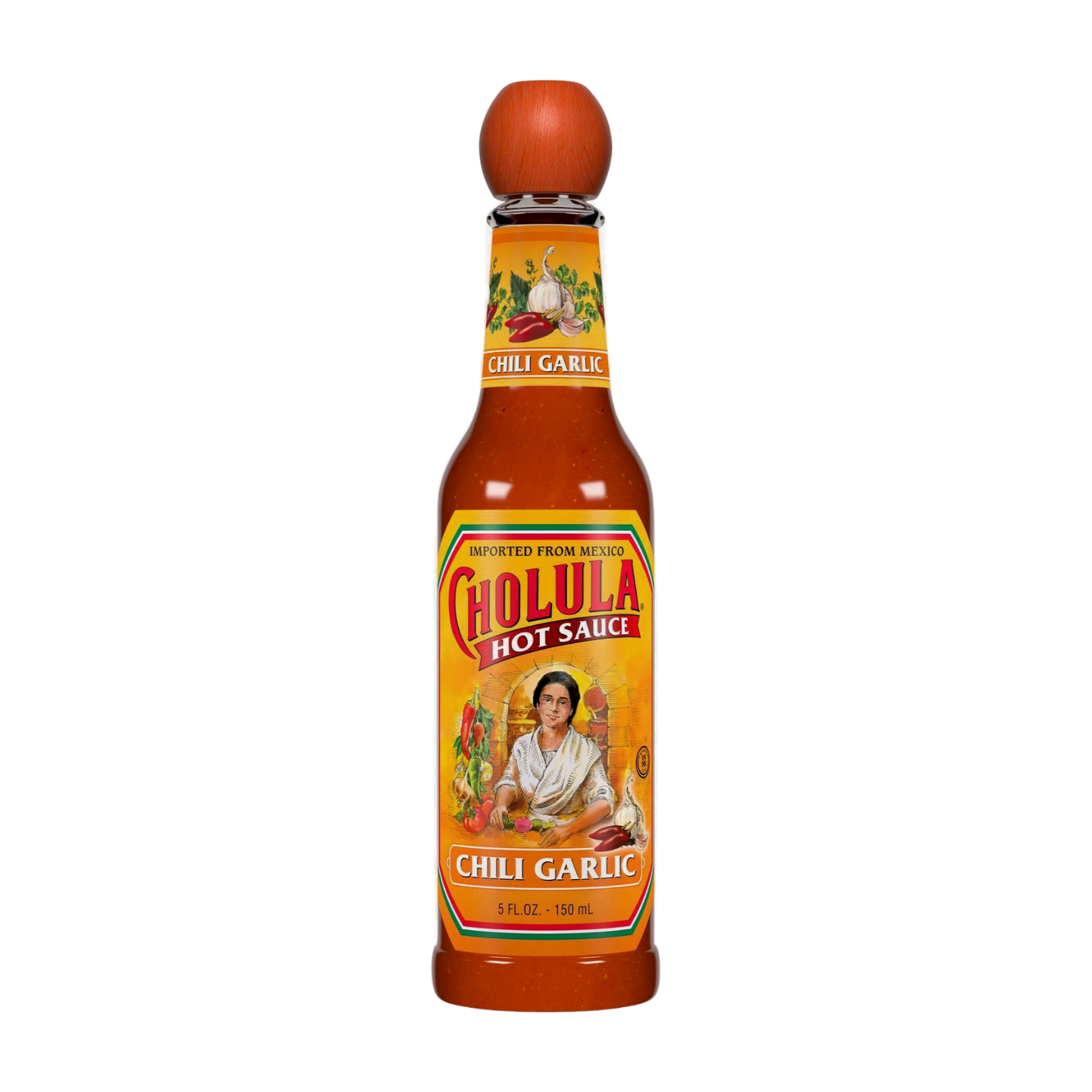 Cholula Hot Sauce Chilli Garlic Hot Sauce (12x150ml)