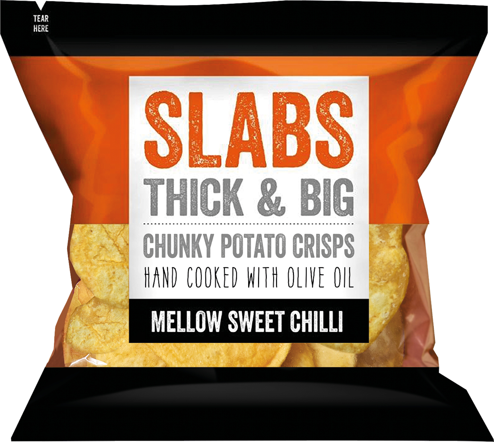 Slabs Mellow Sweet Chilli Chunky Potato Crisps (14x80g)