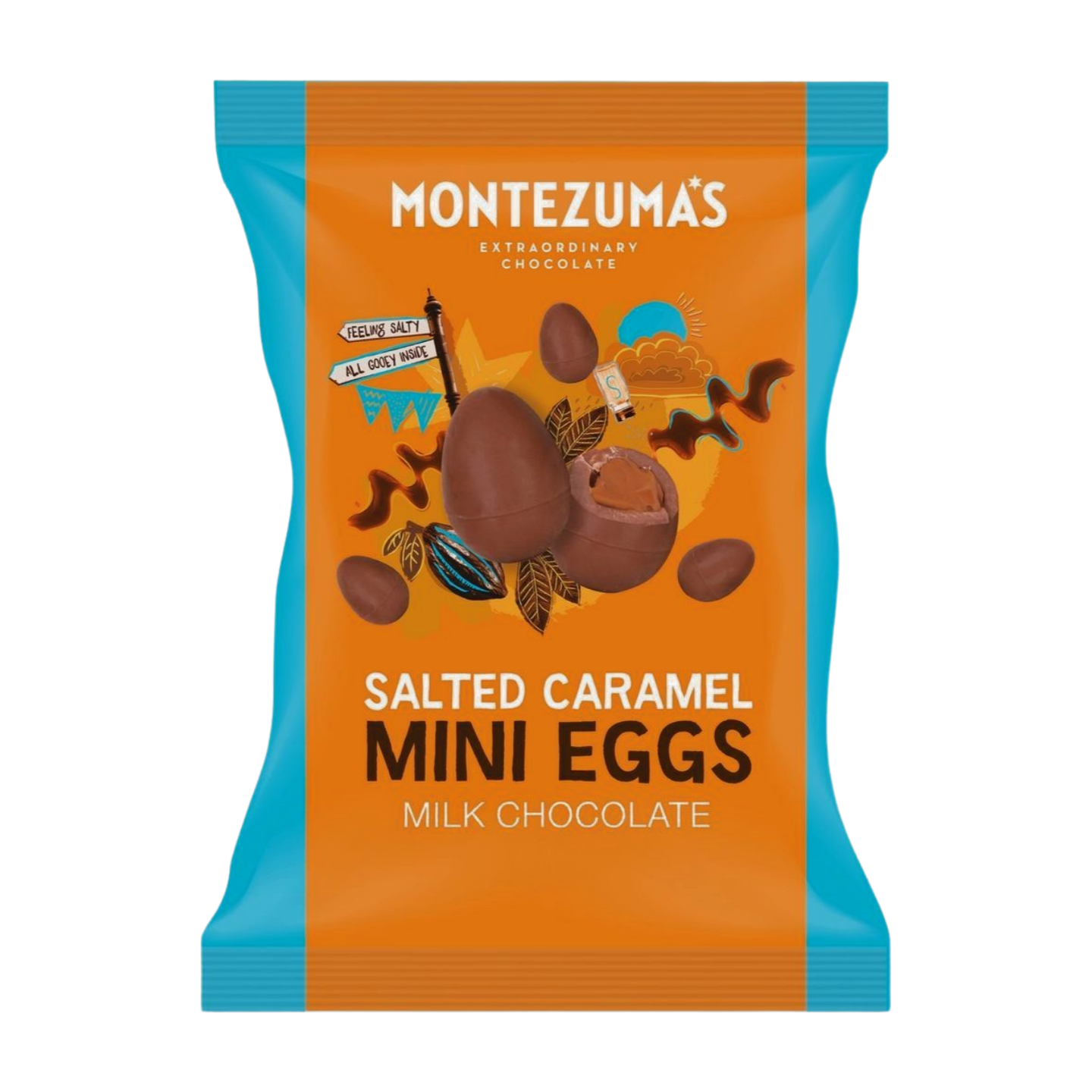 Montezuma's Milk Chocolate Caramel Mini Eggs (7x120g)