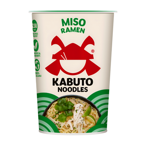Kabuto Miso Ramen Noodles (6x65g)