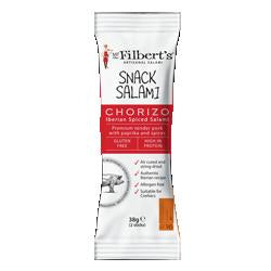 Mr Filbert's Snack Pork Salami Chorizo (15x38g)