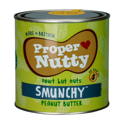 Proper Nutty Nowt But Nuts Smunchy Peanut Butter Tin (2x1Kg)