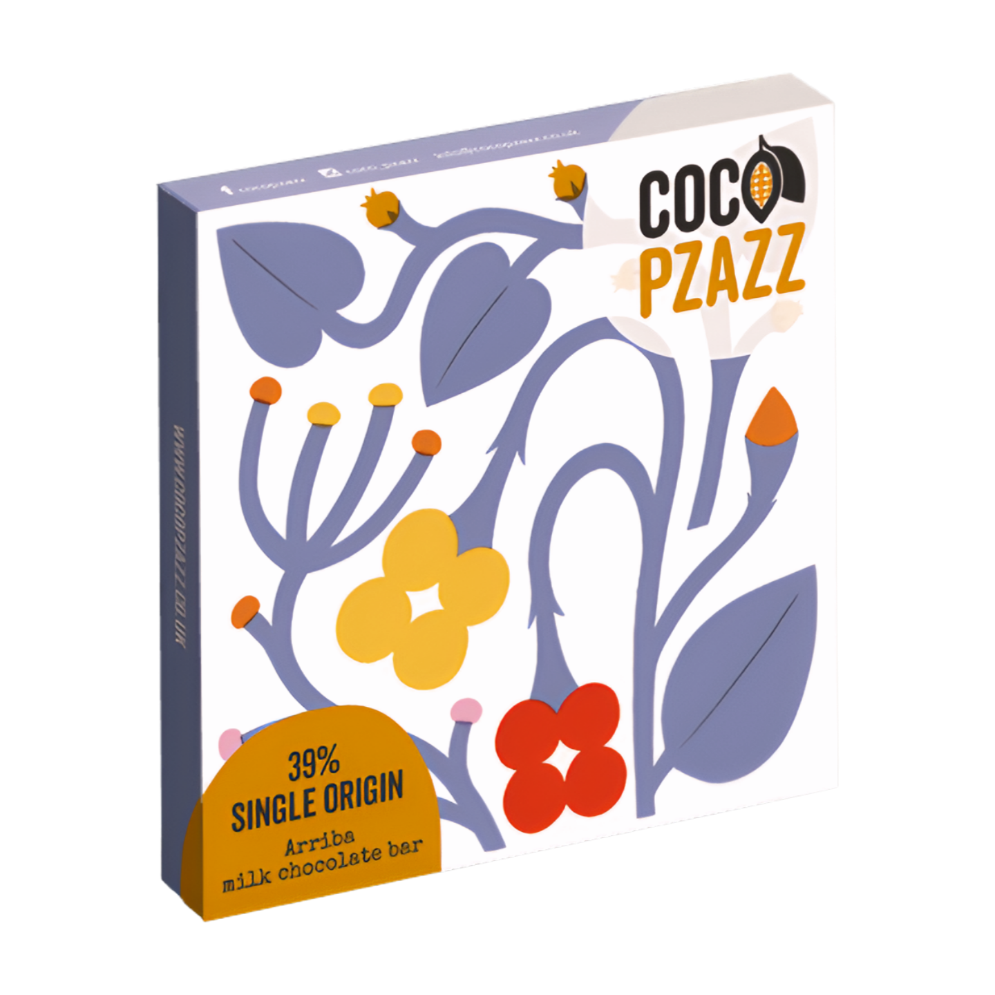 Coco Pzazz 39% Single Origin Arriba Milk Chocolate Bar (12x80g)