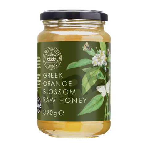 RBG Kew Greek Orange Blossom Raw Honey (6x390g)