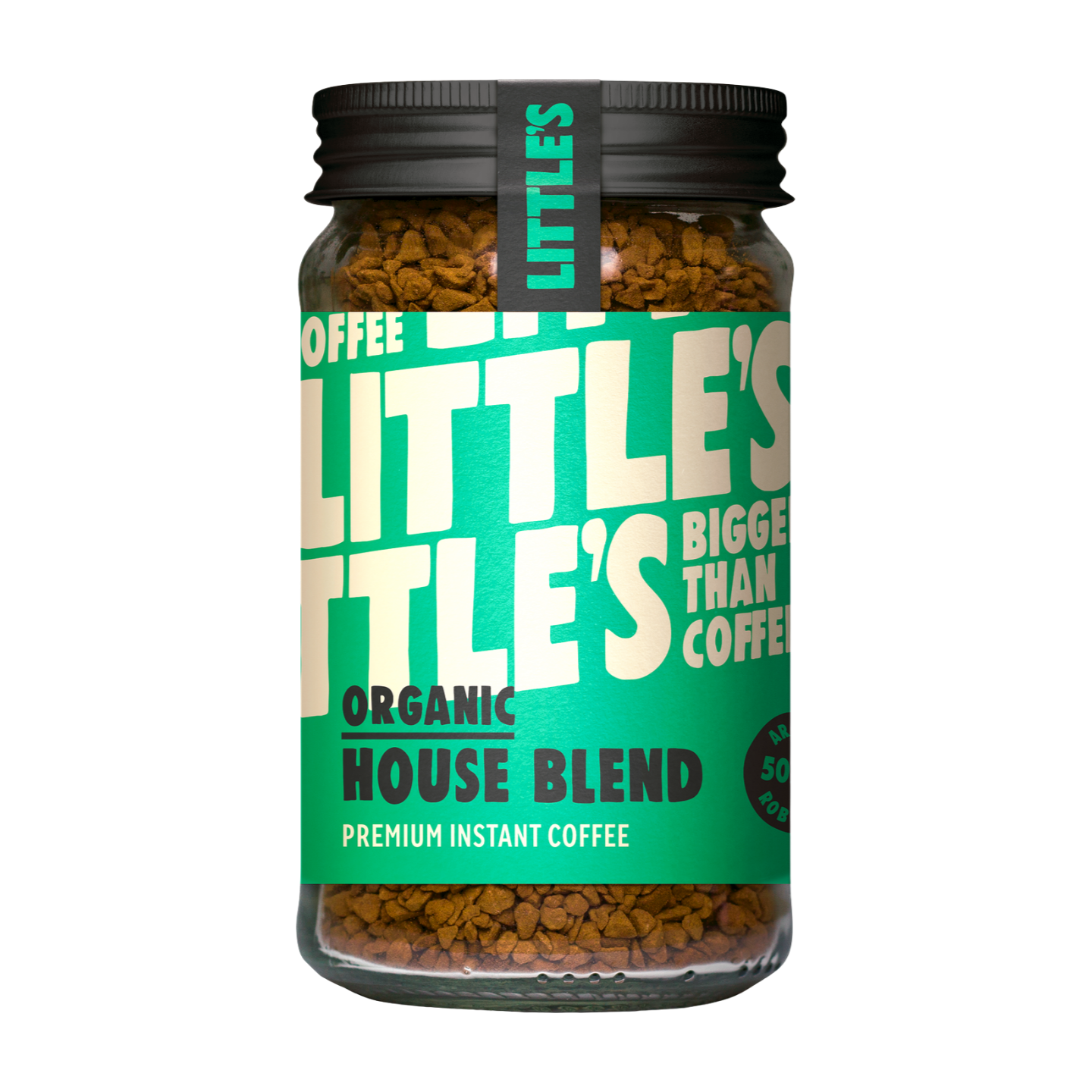 Little's Organic House Blend Premium Instant Coffee (6x100g)