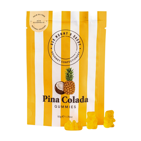 Ask Mummy & Daddy Pina Colada Gummies (16x50g)