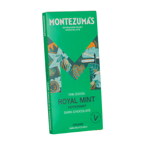 Montezuma's Royal Mint Dark Chocolate with Peppermint (12x90g)