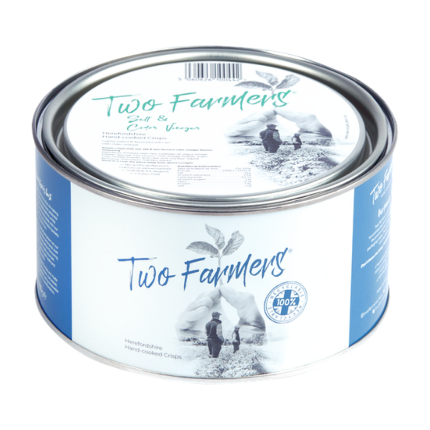 Two Farmers Salt & Cider Vinegar Crisps (6x100g)