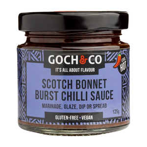 Goch & Co Scotch Bonnet Burst Chilli Sauce (6x125g)