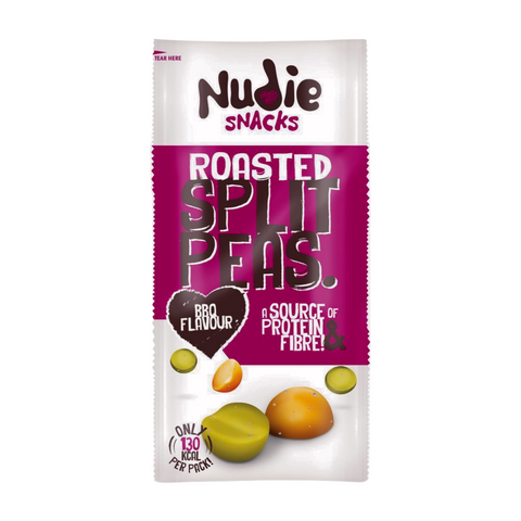 Nudie Snacks BBQ Flavour Roasted Split Peas (24x30g)