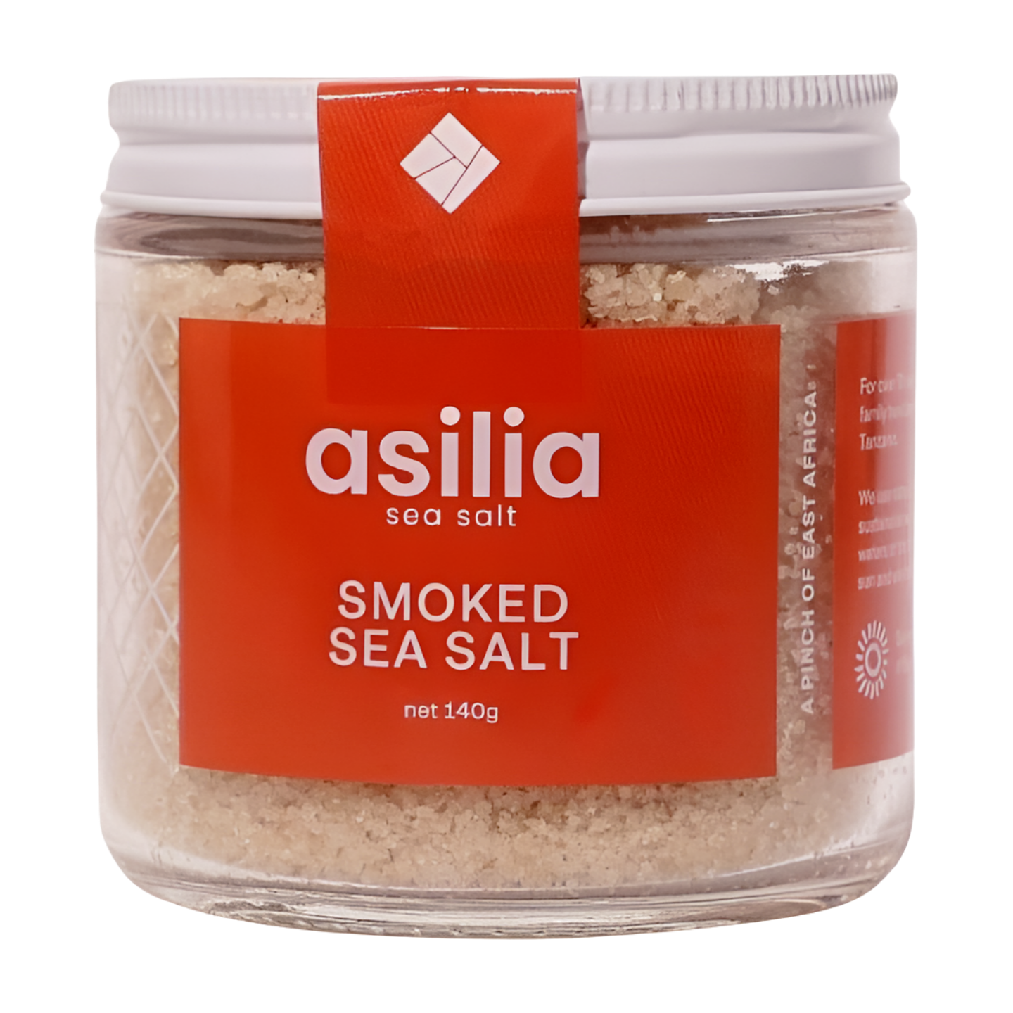 Asilia Sea Salt Smoked Salt (6x140g)