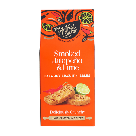 The Artful Baker Smoked Jalapeno & Lime Nibbles (8x100g)