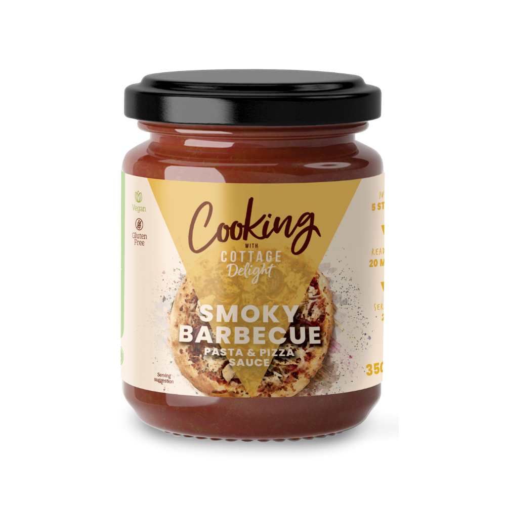 Cooking with Cottage Delight Smoky Barbecue Pasta & Pizza Sauce (6x350g)