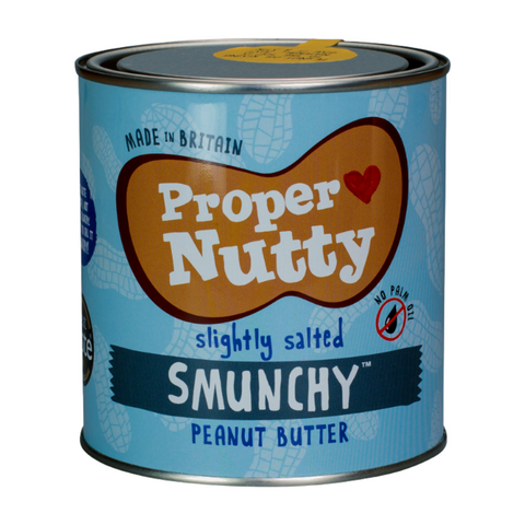 Proper Nutty Slightly Salted Smunchy Peanut Butter Tin (2x1Kg)