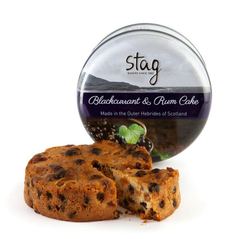 Stag Blackcurrant & Rum Cake (4x300g)
