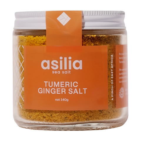 Asilia Sea Salt Turmeric Ginger Salt (6x140g)