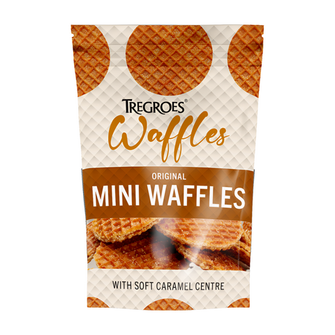 Tregroes Original Mini Waffles with Soft Caramel Centre (14x128g)