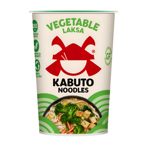 Kabuto Vegetable Laksa Noodles (6x65g)