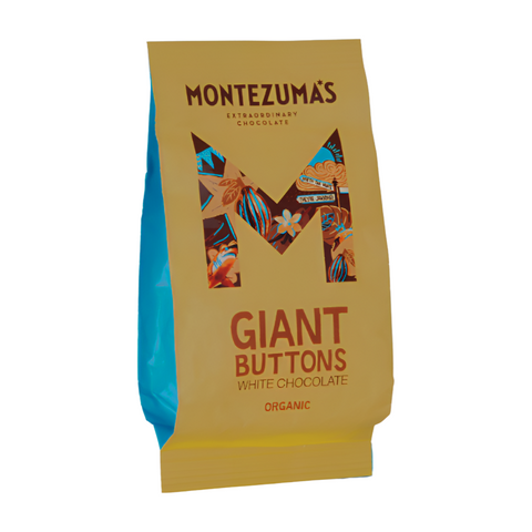 Montezuma's Organic White Giant Buttons (8x180g)