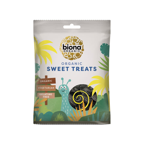 Biona Organic Licorice Sweet Treats (12x75g)