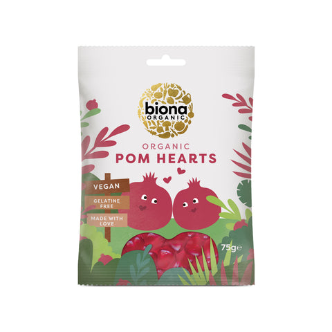 Biona Organic Pomegranate Hearts (10x75g)