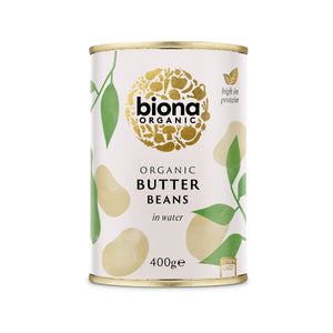 Biona Organic Butter Beans (6x400g)