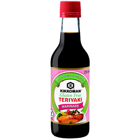 Kikkoman Gluten Free Teriyaki Marinade (6x250ml)