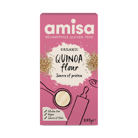 Amisa Organic Quinoa Flour (6x375g)