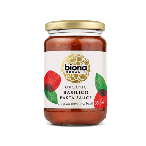 Biona Organic Basilico Pasta Sauce (6x350g)