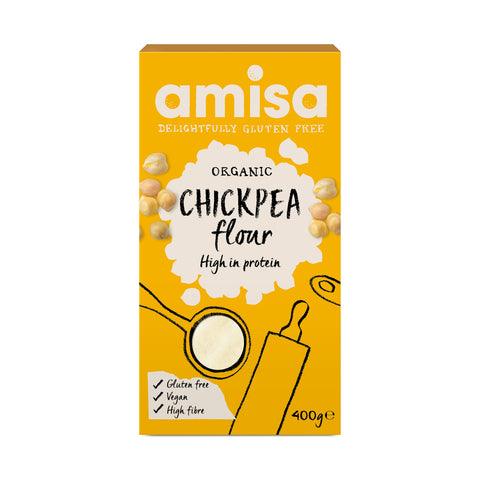 Amisa Organic Chickpea Flour (6x400g)