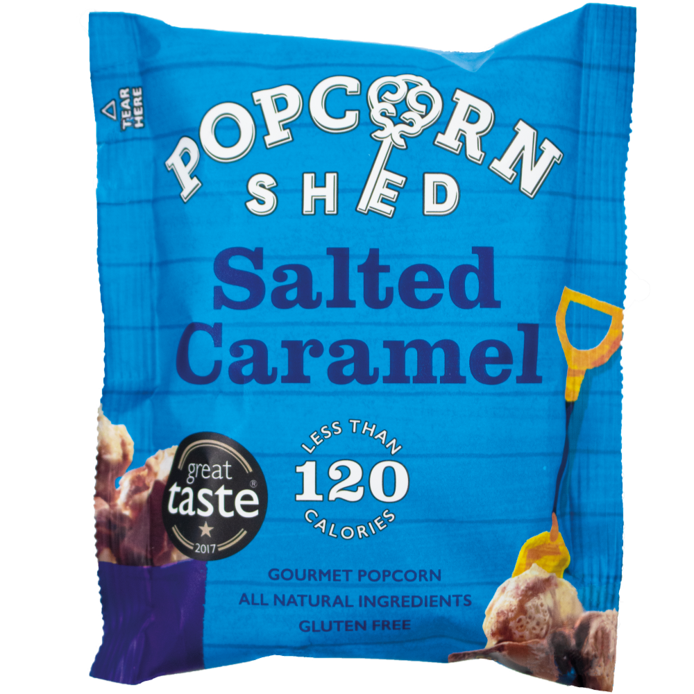 Popcorn Shed Salted Caramel Snack Pack (16x24g)